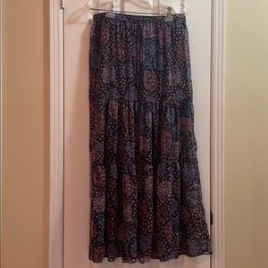 Anthropologie Maxi Skirt